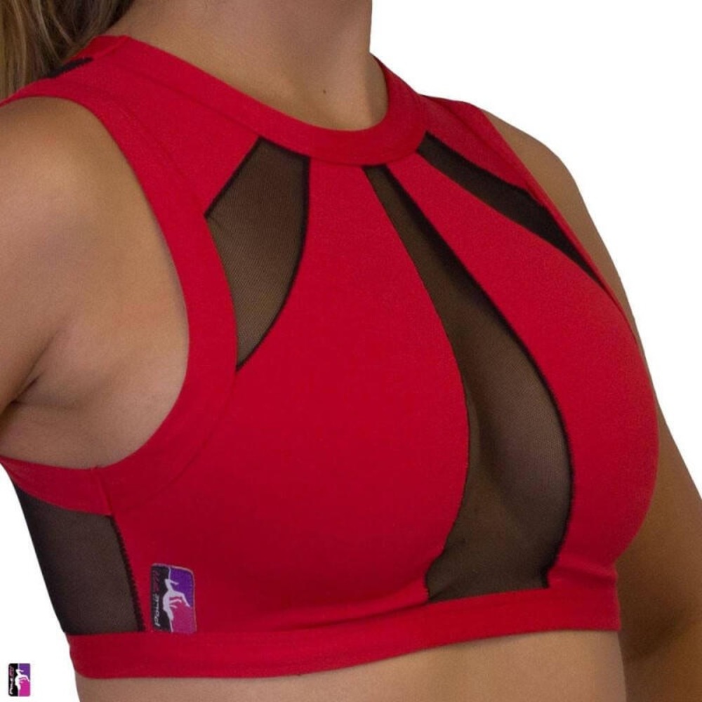 BadKitty PoleFit Starburst Tops Black